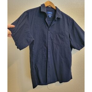 Apt. 9 Men's Dark Blue Casual Shirt Size Xl